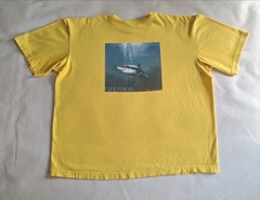 Vintage Y2K Nautica Made In USA “H2000” Men’s XL Graphic Short-Sleeve T-Shirt