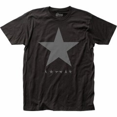 David Bowie Blackstar T Shirt Mens Licensed Rock N Roll Band Music Tee New Black