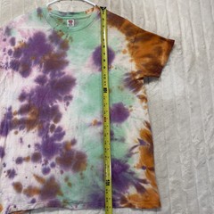 Vtg Hanes 70s 80s Tie Dye T-Shirt Mens Women M Single Stitch Hippy Woodstock