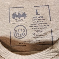 DC Comics Batman CATWOMAN T-Shirt Mens Large L Beige Official Free Shipping
