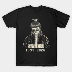 RIP Bowl-Cut T-Shirt 1993-2026 Memorize Graphic Tee Alternative Pop Satire Men