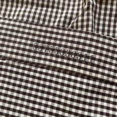 Ralph Lauren Blake Gingham Check Long Sleeve Shirt Brown/White M For 14Y+ Japan