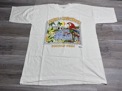 Vintage South America Souvenir T-Shirt Laguna de Quistococha Peru DEADSTOCK XL