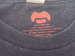 Official Frank Zappa “Apostrophe” T-Shirt Size L 2006 Pre-Washed