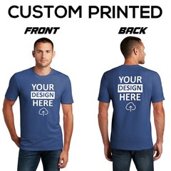 District Flex Tee, Custom Printed Lightweight & Stylish Everyday Casual Wear Tee