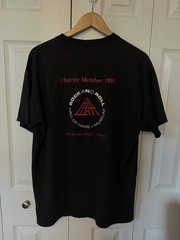 Vintage 90s Single Stitch T Shirt Size XL Rock And Roll Hall Of Fame Made In USA