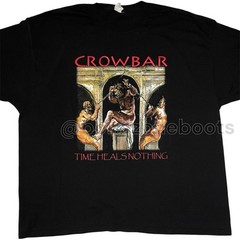 Crowbar shirt NONE F*CKING HEAVIER hardcore sludge metal Down Eyehategod tour 3X