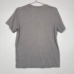 Free Fly Mens Henley Shirt Size M Gray Bamboo Cotton Short Sleeve Tee Outdoor