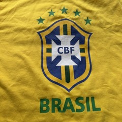 Nike Brasil Soccer Shirt, Mens Slim Fit XL Brazilian Football Team T Shirt