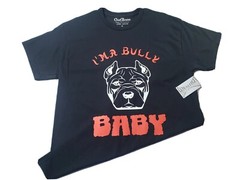 ChiefBrains Apparel Limited Edition Pitbull Bully Baby T Shirt Mens Cotton New