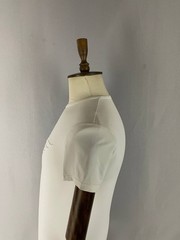 Emporio Armani Mens T-Shirt Size L White Polyamide Short Sleeve Crew Neck
