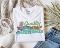 Nick Shirley Quality Learning Center 1-800-Fraud T-Shirt, Funny Republican Humor