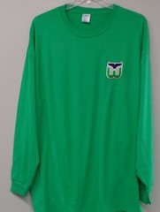 Hartford Whalers NHL Long Sleeve T-Shirt S-6XL, LT-4XLT New England WHL New