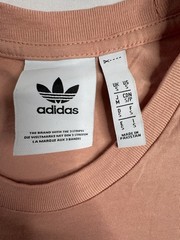 adidas Originals Men’s Trefoil Logo Crew Neck Short Sleeve T-Shirt Pink S