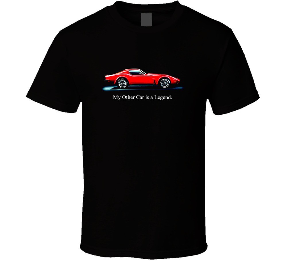My Other Car Is A Legend Funny Red C3 Vette Classic Vintage Sports Car T Shirt