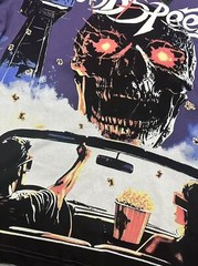 NEW Godspeed the sky Big Skull Head printing Tee Mens Cotton T-shirt