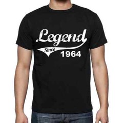 Men’s Graphic T-Shirt Legend Since 1964 60th Birthday Anniversary 60 Year Old