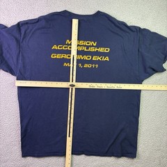 VTG Navy Seal Team 6 T Shirt Mens 2XL Osama Bin Laden Mission Accomplished