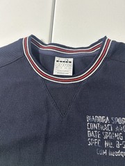 vintage-style Diadora Sport waffle-knit t-shirt