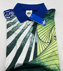 NEW MENS ADIDAS ORIGINALS TREFOIL VINTAGE LOOSE GOALIE SHIRT SIZE MEDIUM #KC7918
