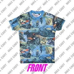 Screen Accurate FIGHT CLUB MOTOCROSS T shirt, Tyler Durden, Brad Pitt