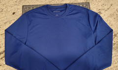 ST340LS Sport Tek PosiCharge Racermesh Long Sleeve tee Size M Overstock