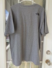 The North Face Re-Grind Tee Castles Made of Stone Grey Recycled T-Shirt XL