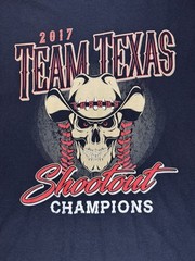 2017 Team Texas Shootout Champions T-shirt