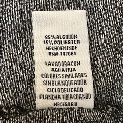 Straight Faded Men’s S Black/White Pattern Crew Neck Front Pocket S/S T-Shirt