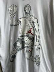 Y2K Nike Air Jordan featuring Michael Jordan With Embroidered Jump Man Tshirt
