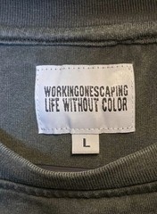 🔥 Working On Escaping Double Tee Shirt 👕 Men’s Size L Graphic Streetwear