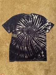Lucky Brand Men’s Short Sleeve Crew Neck Modelo Tie Dye Tee, Blue Multi, S