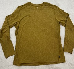 REI Co-op men’s long-sleeve technical top Mustard