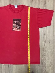 Supreme Street Scene Tee FW10 Red Size Large T-Shirt Skateboarding Rare Used