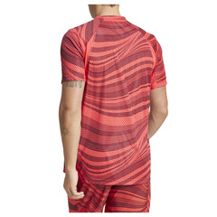 adidas Club Tennis Climacool Crew Neck Short Sleeve Athletic T-Shirt Mens Red Ca