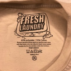 Fresh Laundry Los Angeles HIGH LIFE tan SS T shirt 2XL