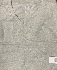 Gap Men’s Short Sleeve Vee Neck Tee Everyday V Neck T-shirt Size S M L XL XXL