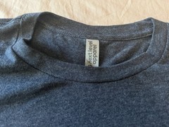 Zillow T -Shirt Next Level Apparel Heather Blue PolyCotton Comfort Ts. NwT