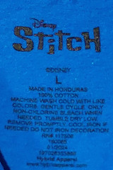 NWT Men’s Disney Stitch Weekend Plans Graphic T-Shirt Large Blue -5364