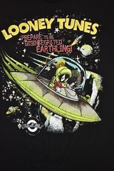 Looney Tunes Mens Marvin The Martin Prepare To Be Disintegrated Shirt New S-XL