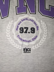 Vtg Radio Promo 97.9 WNCI shirt Hanes XL Morning Zoo Dave Jimmy Columbus Ohio