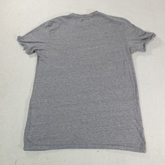 Lucky Brand Shirt Mens Medium Gray Aztec Pocket Tee Geometric Pattern Casual