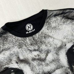 Hybrid Tees Shirt Mens Large Black Lion Athletic Breathable Stretch Crew