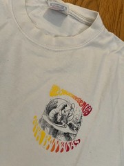 VTG 90s Anna Bananas Original NW Portland Coffee House Alice in Wonderland 2XL