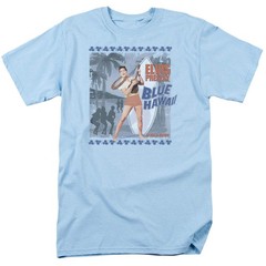 Elvis Presley Blue Hawaii Poster Licensed Adult Unisex T-Shirt Regular Fit Tee