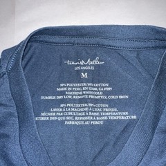 Travis Mathew Missed the Cut Men’s Medium Navy Blue Red 50/50 Blend S/S T-shirt