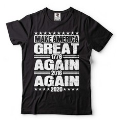 Trump 2024 Patriotic MAGA Again Again T-shirt Republican party Elections Men Tee