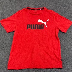 Puma Classic Logo Crewneck T-Shirt Red