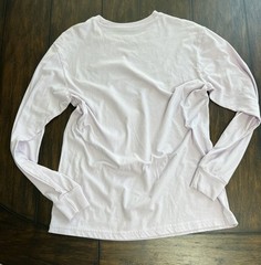 Adventure Time Graphic T-shirt Unisex Size Med Long Sleeve Cartoon Network NWOT