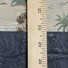 Free Planet Palm Tree Island Print T-Shirt Mens Medium Organic Cotton NWT